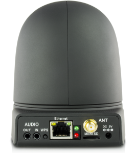 Foscam indoor camera with storage - the little microSD slot under the antenna - courtesy of Foscam
