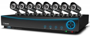 Swann DVR with cameras, courtesy of Swann